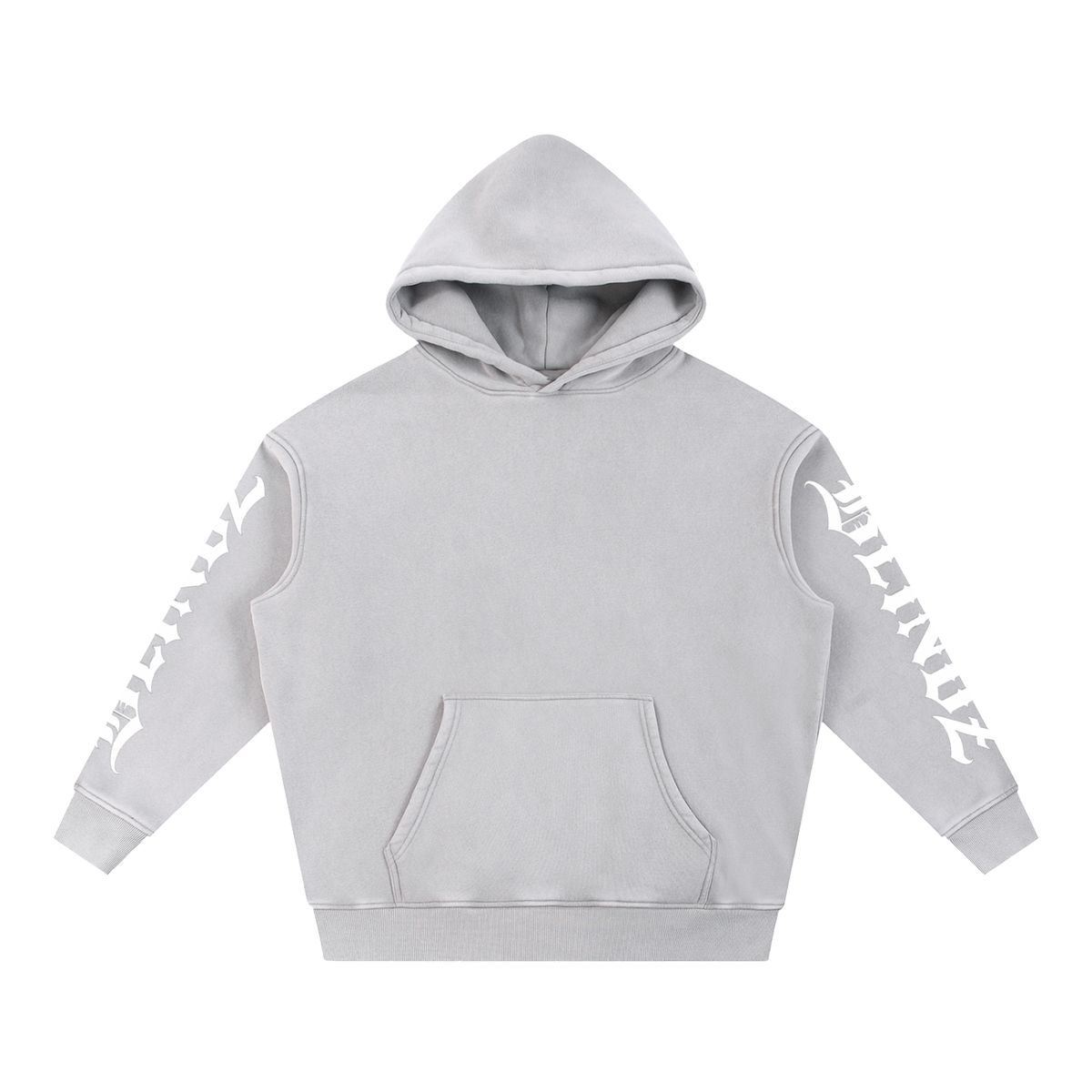 Snow Wash Fleece Oversize Hoodie