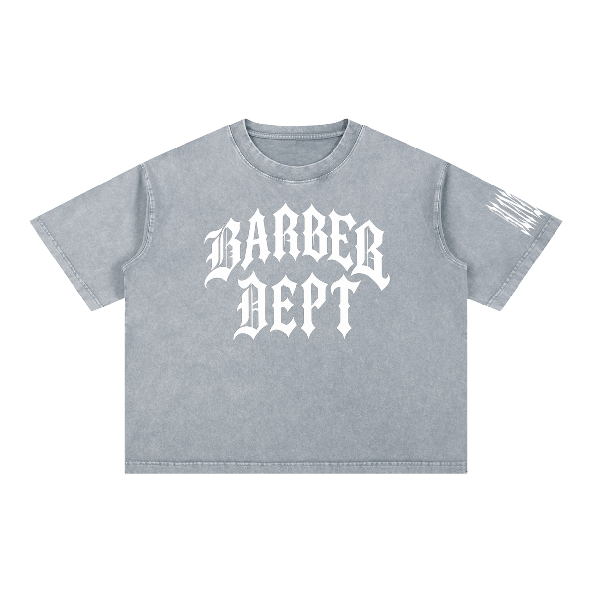 Mineral Wash Boxy Cotton T-Shirt