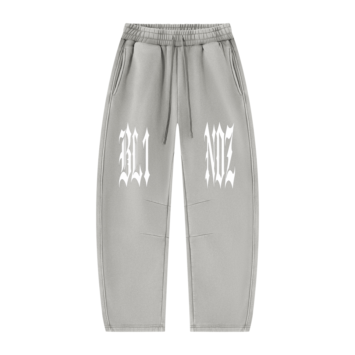 Unisex Vintage Wash Barrel Leg Fleece Sweatpants