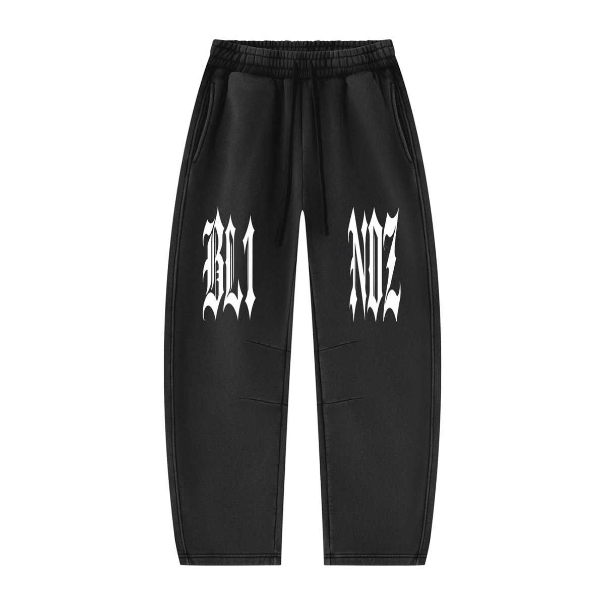 Unisex Vintage Wash Barrel Leg Fleece Sweatpants