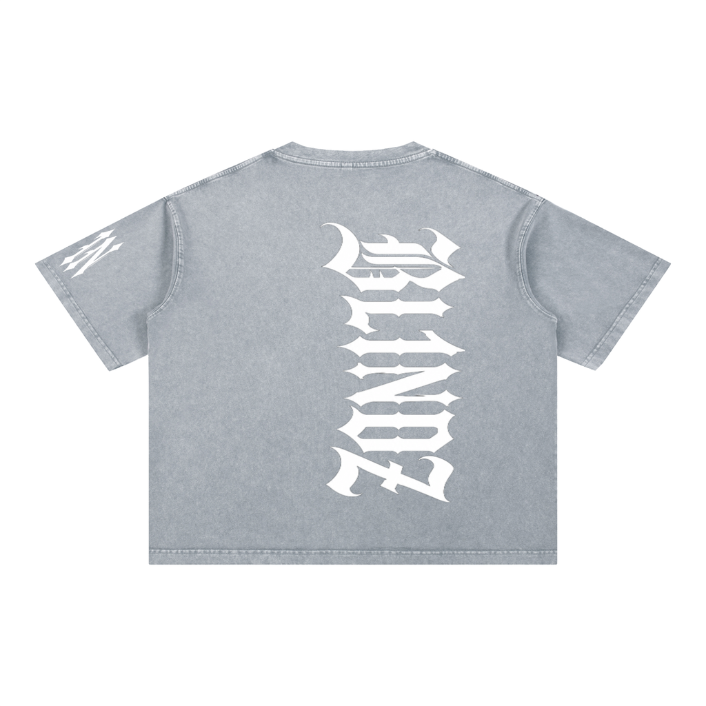 Mineral Wash Boxy Cotton T-Shirt