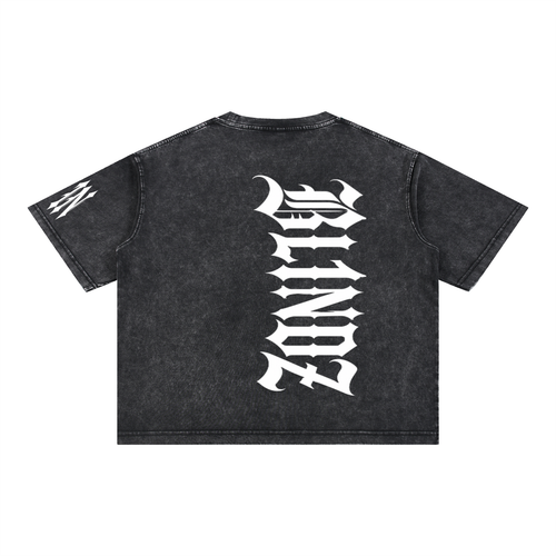 Mineral Wash Boxy Cotton T-Shirt